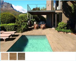 Esterno Effetto Legno Treverkdear Beige 40x120 20mm